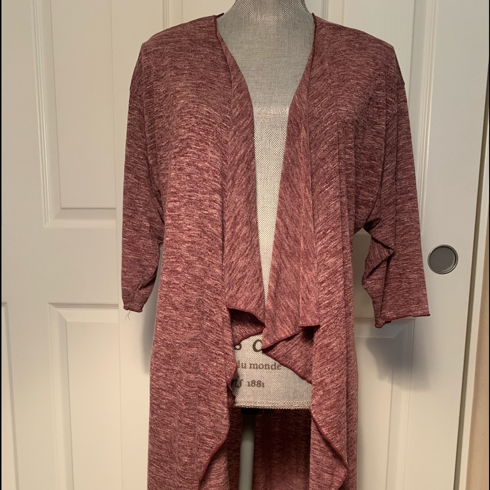 Raspberry colored coverup
